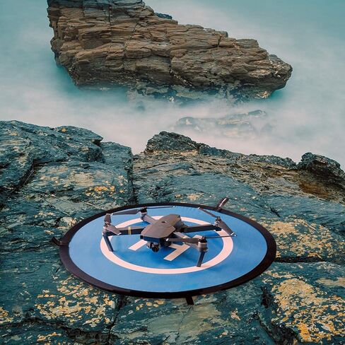 Drone Landing Pad, 30"/75cm Waterproof Portable Foldable Helipad Helicopter Landig Mat for DJI Mavic Pro Phantom 2/3/4/ Pro, RC Drones Helicopter, Mavic Pro, Karma drone, DJI Mavic Air, Inspire and Mo in Kuwait