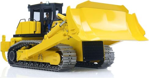 الولايات المتحدة في المخزون، بلدوزر هيدروليكي معدني 1/12 RC D155AX RTR نموذج بلدوزر ثقيل 7 صمام 1.0 لتر مضخة زيت 5 محاريث راديو ماستر TX15 بطارية راديو نموذج درجة هواية للبالغين in Kuwait