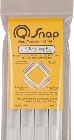 حزمة إطار التطريز Q-Snap: 11x11، 8x8، 6x6، ومجموعة التمديد in Kuwait