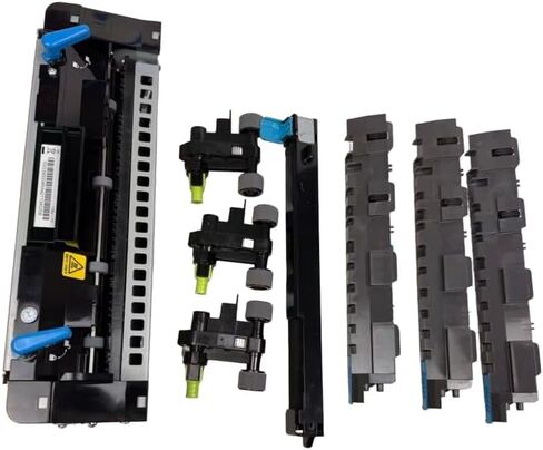 طقم صيانة 41X1115 - 120 فولت لسلسلة Lexmark MS/MX 821 822 823 825 826 النوع 00 - تتضمن المجموعة: وحدة الصهر، بكرات اختيار الوسائط، بكرة النقل، بكرات الفصل in Kuwait