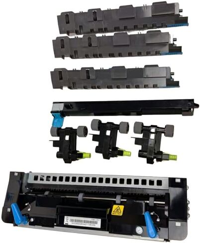 طقم صيانة 41X1115 - 120 فولت لسلسلة Lexmark MS/MX 821 822 823 825 826 النوع 00 - تتضمن المجموعة: وحدة الصهر، بكرات اختيار الوسائط، بكرة النقل، بكرات الفصل in Kuwait