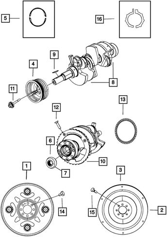 Mopar 4736483AA Pilot Bearing in Kuwait