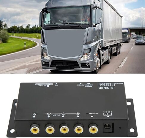 Semme 4 Channel 720P DC9 36V Vehicle Digital Video Recorder MDVR for RV Van Truck Duty Use in Kuwait