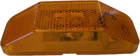 Amber LED Marker Light – 99 Replacement – 4", 2 LED – Sealed Surface Mount for Truck, Trailer, RV – 3" Center Bolt Pattern – Low Draw, Long Life (Single) in Kuwait