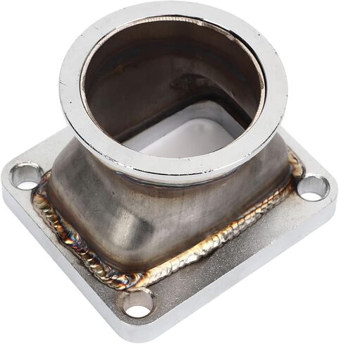 Generic 2.5" High Strength V Band Flange Adapter for T4 Turbo, Perfect Match, Direct Replacement, for All Cars and Trucks in Kuwait