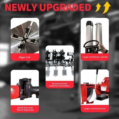 آلة تغيير الإطارات KATOOL 2.0HP مع مشبك حافة خرزية 14 بوصة - 24 بوصة φ8 بوصة KT-T830W آلة تغيير الإطارات (KT-T830W) in Kuwait