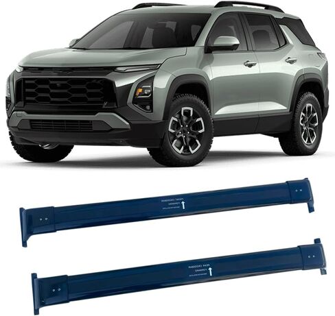 Roof Rack Cross Bars Fits for Chevrolet Equinox 2025 2026 Crossbars Kayak Bike Luggage Aluminum 200LBS Black in Kuwait