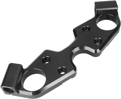 Lirun Motorcycle Lowering Triple Tree Front End Upper Top Clamp For Suzuki GSXR 1300 Hayabusa 2008-2020, Black in Kuwait