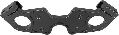 Lirun Motorcycle Lowering Triple Tree Front End Upper Top Clamp For Suzuki GSXR 1300 Hayabusa 2008-2020, Black in Kuwait