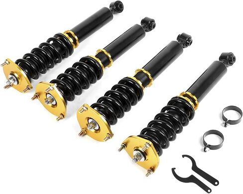 Adjustable Screw Set Suspension Set Springs with High Stiffness Supra Base Hatchback 2-Door 3.0L 86-92. in Kuwait