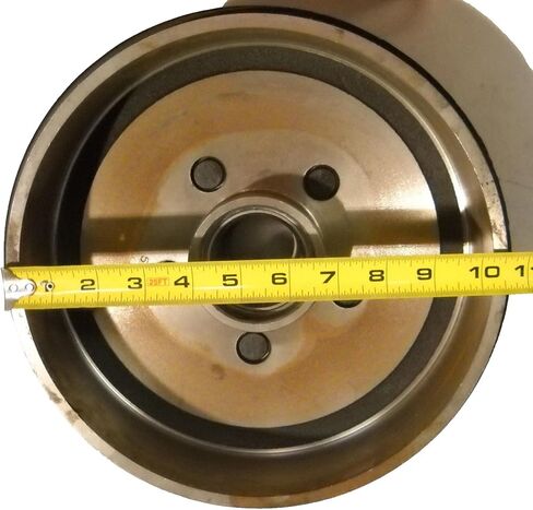5x4.75" Brake Drum & 10" Electric Backing Plate – Right Side – For 3,500 lb Axle, #84 Spindle – Includes L68149/L44649 Bearings, 10-19 Seal, Dust Cap, Lug Nuts in Kuwait