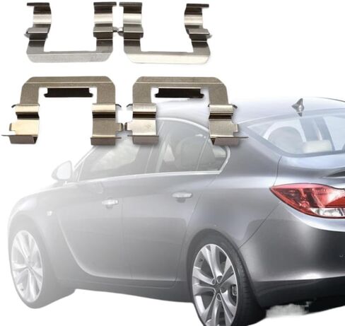 مشبك وسادة الفرامل الأمامية متوافق مع Insignia 2008-2015 BPF1776A طقم تركيب وسادة الفرامل المضادة للصدأ in Kuwait