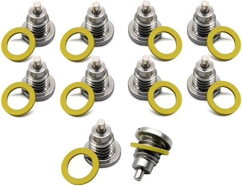 10pcs Magnetic Outdrive Gear Case Drain Screw Gasket for 22-8M0058389 8M0058389 22-67892A06 22-67892A1 22-67892 in Kuwait