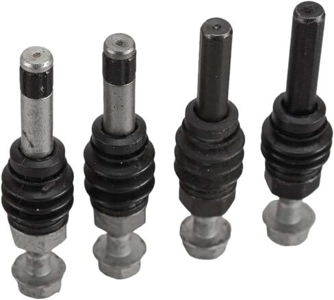 Front Wheel Brake Guide Rod Assembly 4-Piece Set Compatible with Select Vehicle Models in Kuwait