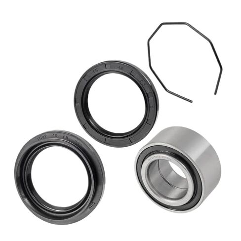 Front and Rear Wheel Bearing Seal Set Compatible with Arctic Cat 250 300 375 454 500 Models - Includes Parts 0423-03 0402-275 0402-089 0402-069 in Kuwait