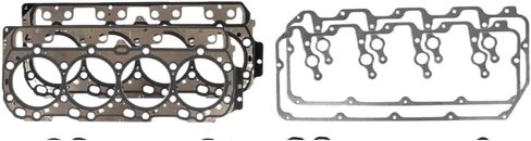 مجموعة رأس الأسطوانة HS54580C متوافقة مع 2011-16 6.6L V8 OHV Duramax Diesel LML in Kuwait