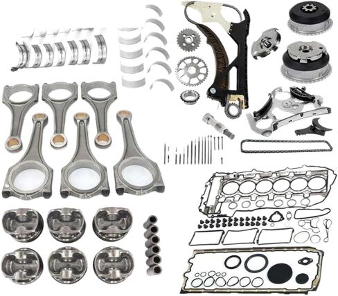 Engine Rebuild Kit N55B30 11317523884 11317545959 11247628035 11122165470 613806000 Compatible With F20 F21 F30 F10 X3 X4 X5 X6 in Kuwait
