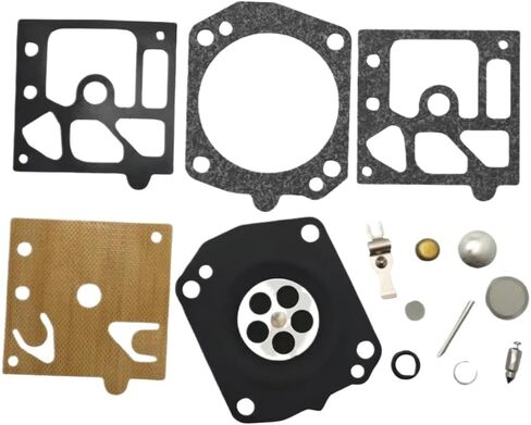 Carburetor Diaphragm Gasket Rebuild Repair Kit Compatible With 351 350 346 359 359 EPA 357 357XP CS5000 CS6700 K22-HDA in Kuwait