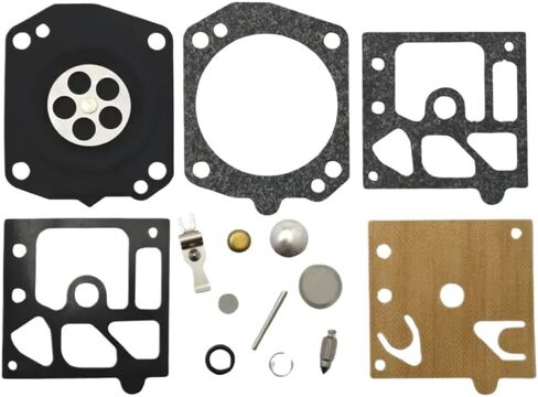 Carburetor Diaphragm Gasket Rebuild Repair Kit Compatible With 351 350 346 359 359 EPA 357 357XP CS5000 CS6700 K22-HDA in Kuwait