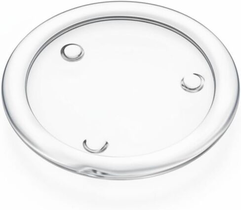 Clear Glass Pillar Candle Holder Plates 4 Inch Round Glass Candle Plate Small Flat Candle Tray for Dining Table Centerpiece Wedding Spa Home Party Decoration (36 Pieces) in Saudi Arabia