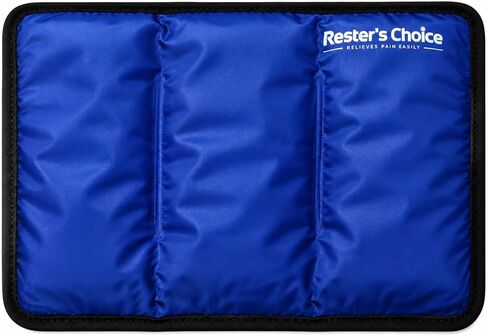 Rester's Choice Ice Pack for Injuries reusable - (Standard Large: 7x12) for Hip, Shoulder, Knee, Back - Hot & Cold Compress for Swelling, Bruises, Surgery - Heat & Cold Therapy in Saudi Arabia