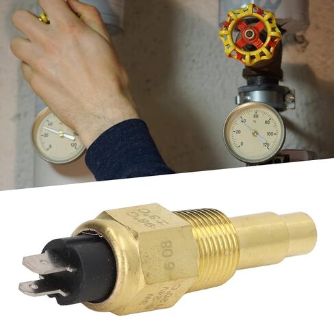 درجة حرارة الماء الزيتي 3/8 Npt وحدة الاستشعار المرسل الكهربائية سبائك الألومنيوم الوقود المستقر مستشعر درجة حرارة الماء لـ Vdo (NPT3/8 نوع قصير) in Kuwait