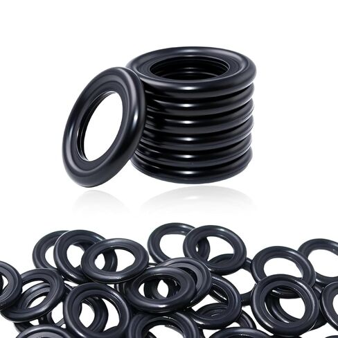 35pcs M12 Rubber Oil Drain Plug Gasket Replace 097-119, 097-836CD, GM 12616850,66451, 3536966, 8-03536-966-0 (20.3mm O.D / 11.8mm I.D) in Saudi Arabia