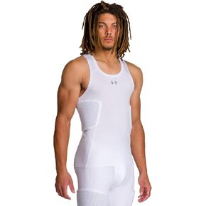 Under Armour Gameday 3-Pad Tank Bball, Large, White in Saudi Arabia