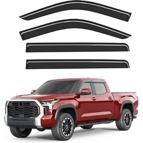 Tape-on Window Rain Guards Fit for 2025 2026 Toyota 4Runner, Extra Durable Window Deflectors Window Visors Vent Shades Vent Visors Car Accessories in Saudi Arabia
