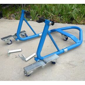 Motorcycle Sport Bike ATV Stand Front Rear Wheel Stand Combo Swing Arm Lift in Saudi Arabia