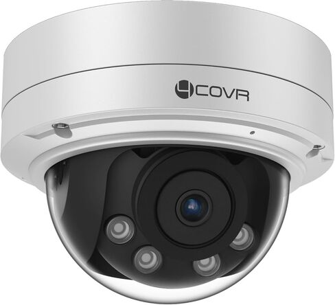 كاميرا سلكية 4K 8MP PoE Security Vandal Dome IP مع ميكروفون، عدسة متغيرة البعد البؤري 2.7-13.5 مم، تكبير بصري 5X UltraHD، IK10 رؤية ليلية بالأشعة تحت الحمراء 130 قدم IP67، كشف المركبات البشرية بالذكاء الاصطناعي، LY57BA8MA in Saudi Arabia