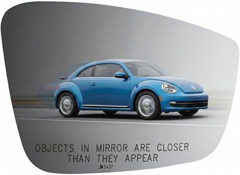 Burco 5437 زجاج مرآة الطاقة على الجانب الأيمن لسيارة VW Beetle، Jetta، Passat in Saudi Arabia