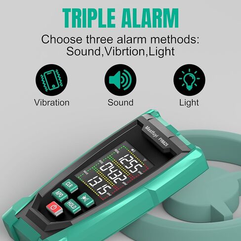 Geiger Counter Nuclear Radiation Dosimeter, Rechargeable Nuclear Radiation Detector, X-ray Gamma Beta Nuclear Radiation Monitor Meter, Large Color LCD Display, Real Time Alarms in Saudi Arabia
