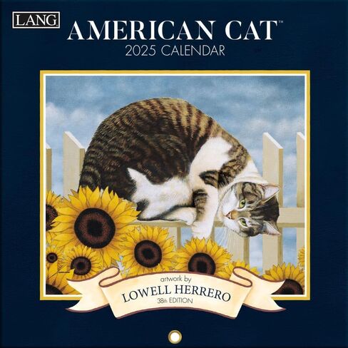 LANG American Cat™ 2025 Mini Wall Calendar (25991079235) in Saudi Arabia
