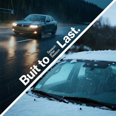 Compatible With Honda Accord 11 10 9 8 2008-2024 Front Windshield Wipers Water Repellent Available in All-Seasons OEM Quality Set of 2 (Driver & Passenger Side) 24"+17" in Saudi Arabia