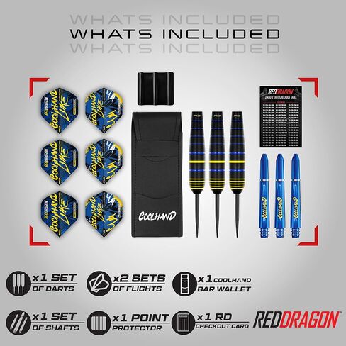 RED DRAGON Gerwyn Price Iceman 22 جرام إصدار نحاسي بما في ذلك الرحلات الجوية والسيقان in Saudi Arabia