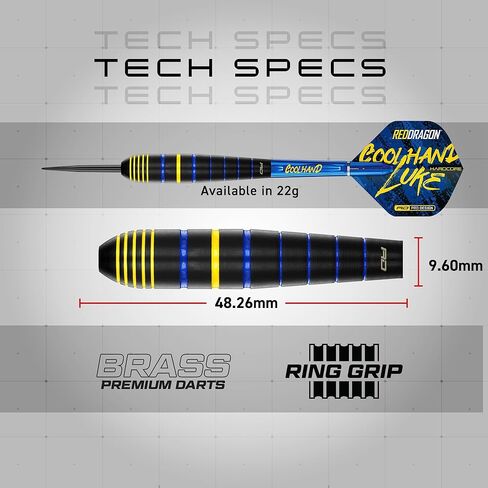 RED DRAGON Gerwyn Price Iceman 22 جرام إصدار نحاسي بما في ذلك الرحلات الجوية والسيقان in Saudi Arabia