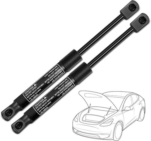 YHTAUTO قطعتان من الصدمات لغطاء المحرك الأمامي لسيارات BMW 2010-2011 740i/750i xDrive/750Li xDrive/، 2008-2011 750i/750Li/760Li، 2011 740Li/Alpina B7/Alpina B7 xDrive/Alpina B7L/Alpina B7L xDrive in Saudi Arabia