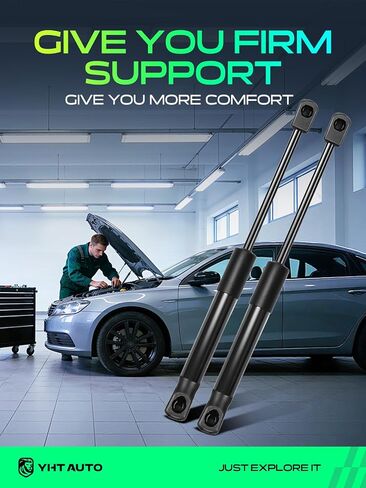 YHTAUTO قطعتان من الصدمات لغطاء المحرك الأمامي لسيارات BMW 2010-2011 740i/750i xDrive/750Li xDrive/، 2008-2011 750i/750Li/760Li، 2011 740Li/Alpina B7/Alpina B7 xDrive/Alpina B7L/Alpina B7L xDrive in Saudi Arabia