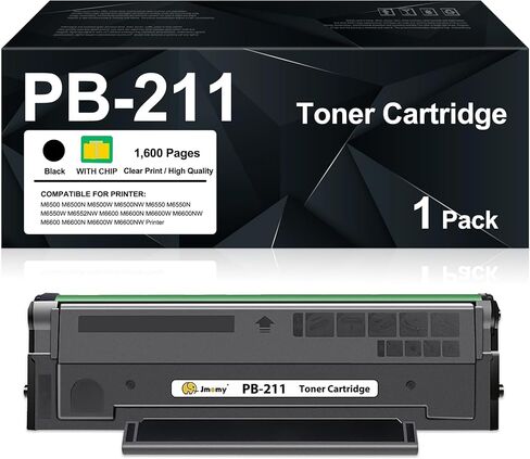 خرطوشة حبر بديلة PB-211 متوافقة مع Pantum PB211 PB 211 PB211EV PB-211EV تعمل مع P2502w P2500 P2500W P2500NW M6552NW M6550 M6550N M6550W M6600N M6600W-2 Pack in Saudi Arabia