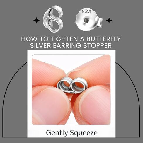 SAE99 Easter .925 Sterling-Silver Very Tiny Stud Earrings (Nickel Free) in Saudi Arabia