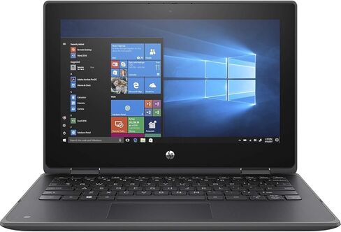HP ProBook x360 11 G5 شاشة لمس 11.6 بوصة 2 في 1 (Intel 4-Core Celeron N4120، ذاكرة الوصول العشوائي 4 جيجابايت، 128 جيجابايت SSD، كاميرا ويب) متين، مقاوم للماء، كمبيوتر محمول قابل للتحويل للتعليم، ويندوز 10 (متجدد) in Saudi Arabia
