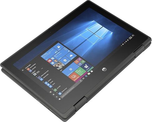 HP ProBook x360 11 G5 شاشة لمس 11.6 بوصة 2 في 1 (Intel 4-Core Celeron N4120، ذاكرة الوصول العشوائي 4 جيجابايت، 128 جيجابايت SSD، كاميرا ويب) متين، مقاوم للماء، كمبيوتر محمول قابل للتحويل للتعليم، ويندوز 10 (متجدد) in Saudi Arabia
