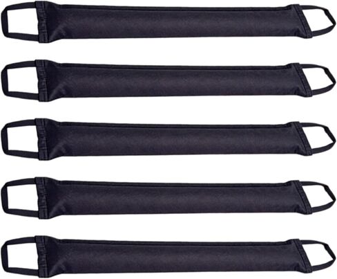 Self-Absorbing Flood Barriers: 8"x5’ Dry Size, Individual Airtight Packs, Reinforced Handles – Reliable for Home/Garage/Doorway Protection (1-Pack - Individual Packaging) in Saudi Arabia