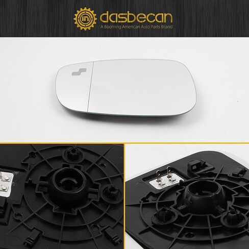 Dasbecan Passenger Right Side Mirror Glass Compatible with MAZDA CX-5 CX5 2015 2016 with Heated & Blind Spot Detection Convex Mirror with Backplate Replaces KA0G-69-1G1 KA0G691G1 in Saudi Arabia