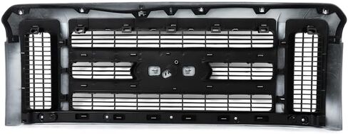 MIC Front Grille Grill Assembly Compatible with F250 F350 F450 F550 F-250 F-350 F-450 F-550 Super Duty 2008-2010 (Chrome) in Saudi Arabia
