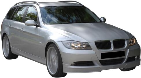 Front Bumper Lip Compatible With 2005-2008 BMW E90 4 DOOR 3-SERIES, AP Style PU Black Front Lip Spoiler Splitter by IKON MOTORSPORTS, 2006 2007 in Saudi Arabia
