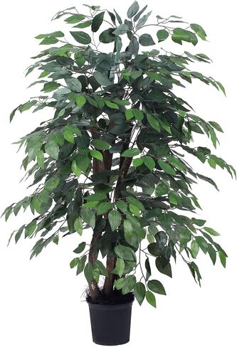 Vickerman TXX0140 TXX0140 Everyday Ficus Bush, Green Dark, 4' in Saudi Arabia