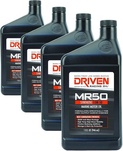 زيت سباق درايف 02606 MR50 زيت صناعي بحري عالي الزنك (15 واط - 50 كوارت)، 1 كوارت in Saudi Arabia