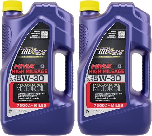 زيت محرك اصطناعي لمسافة طويلة من Royal Purple 11744 HMX SAE 5W-30 - 1 كوارت in Saudi Arabia